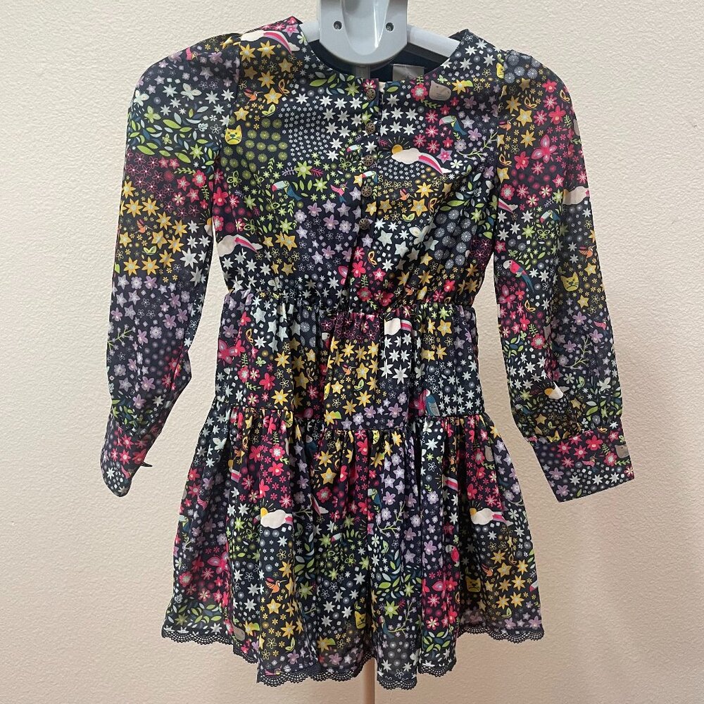 Disney Encanto Theme Dress (Dark Blue Color)